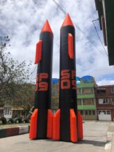 RÉPLICA ESTÁTICA INFLABLES  TUBULARES