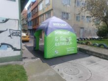 CARPA ARAÑA INFLABLE 3 X 3