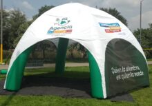 CARPA INFLABLE ARAÑA 6 X 6