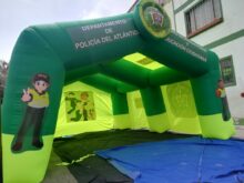 CARPA INFLABLE CAMPAÑA 5,7 X 5,7