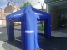 CARPA INFLABLE CUADRADA 3 X 3