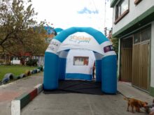 CARPA INFLABLE ARAÑA 4 X 4