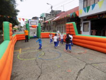 CANCHA DE FúTBOL INFLABLE COLISEO MULTIDEPORTIVO
