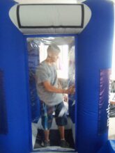 CABINA DE SORTEO PUBLICIDAD EN VELCRO