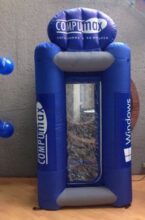 CABINA DE SORTEO - COLCHON PUBLICITARIO