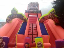 TOBOGÁN INFLABLE TEMÁTICO SUPER HEROES