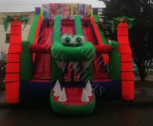 TOBOGÁN INFLABLE COCODRILO AVENTURERO