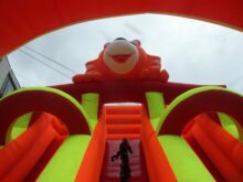 TOBOGÁN INFLABLE TEMÁTICO TIGRE