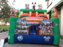 TOBOGÁN INFLABLE MUNDO DE DISNEY 3D